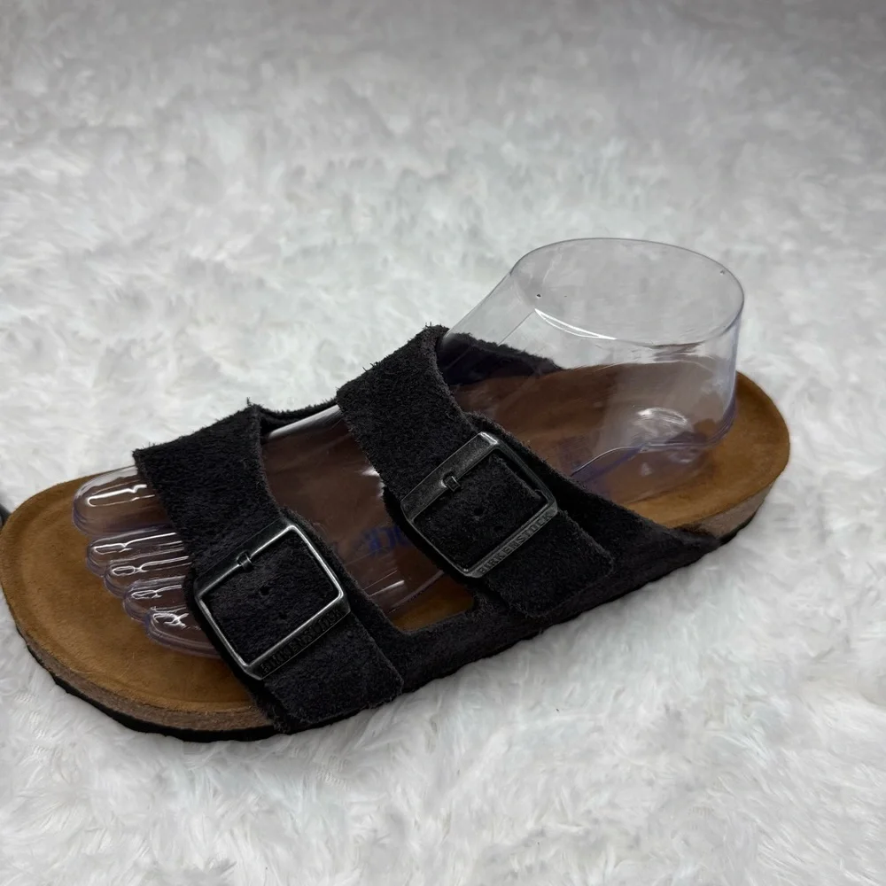 Birkenstock Arizona Suede Sandals Black | EU 40 US 9–9.5 - Picture 13 of 13